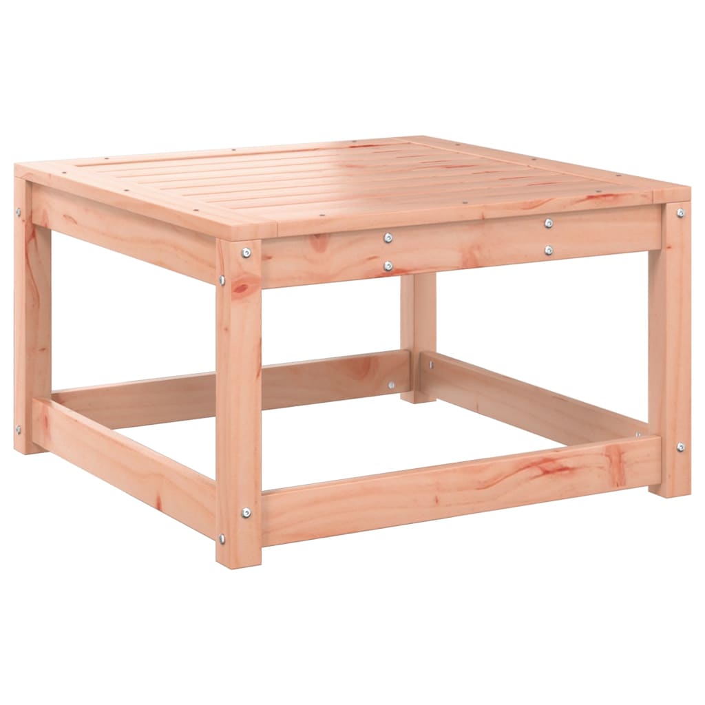 Tömör duglászfenyő kerti lábzsámoly párnával