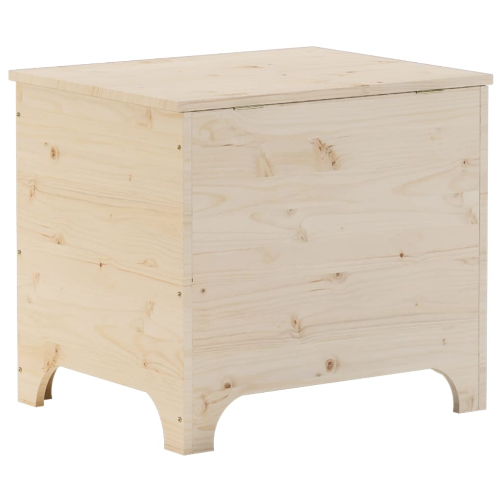 Rana tömör fenyőfa tárolóláda fedéllel 60 x 49 x 54 cm Rana tömör fenyőfa tárolóláda fedéllel 60 x 49 x 54 cm
