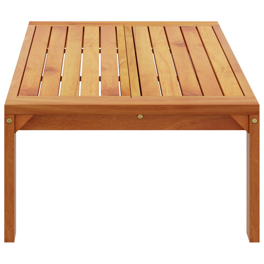 Tömör akácfa kerti asztal 100 x 50 x 27 cm