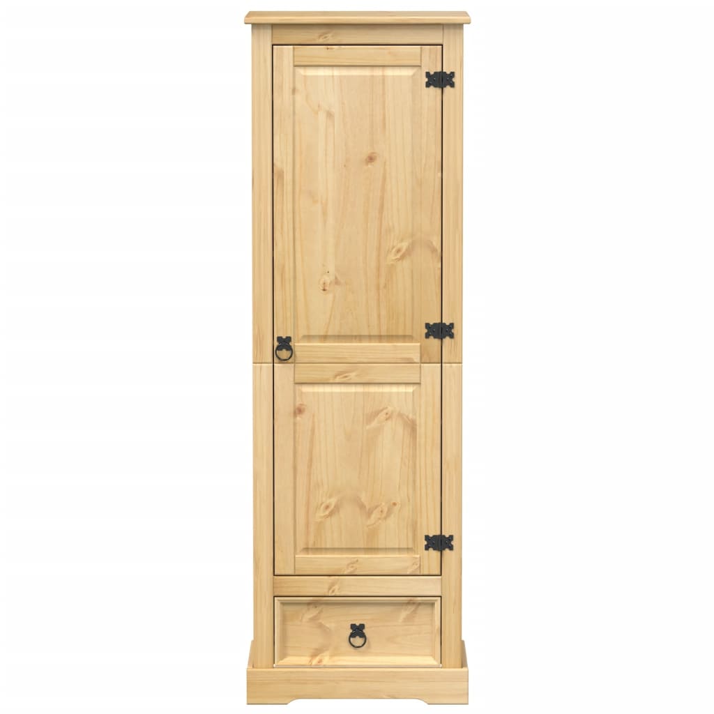 Corona tömör fenyőfa ruhásszekrény 55 x 38 x 170 cm
