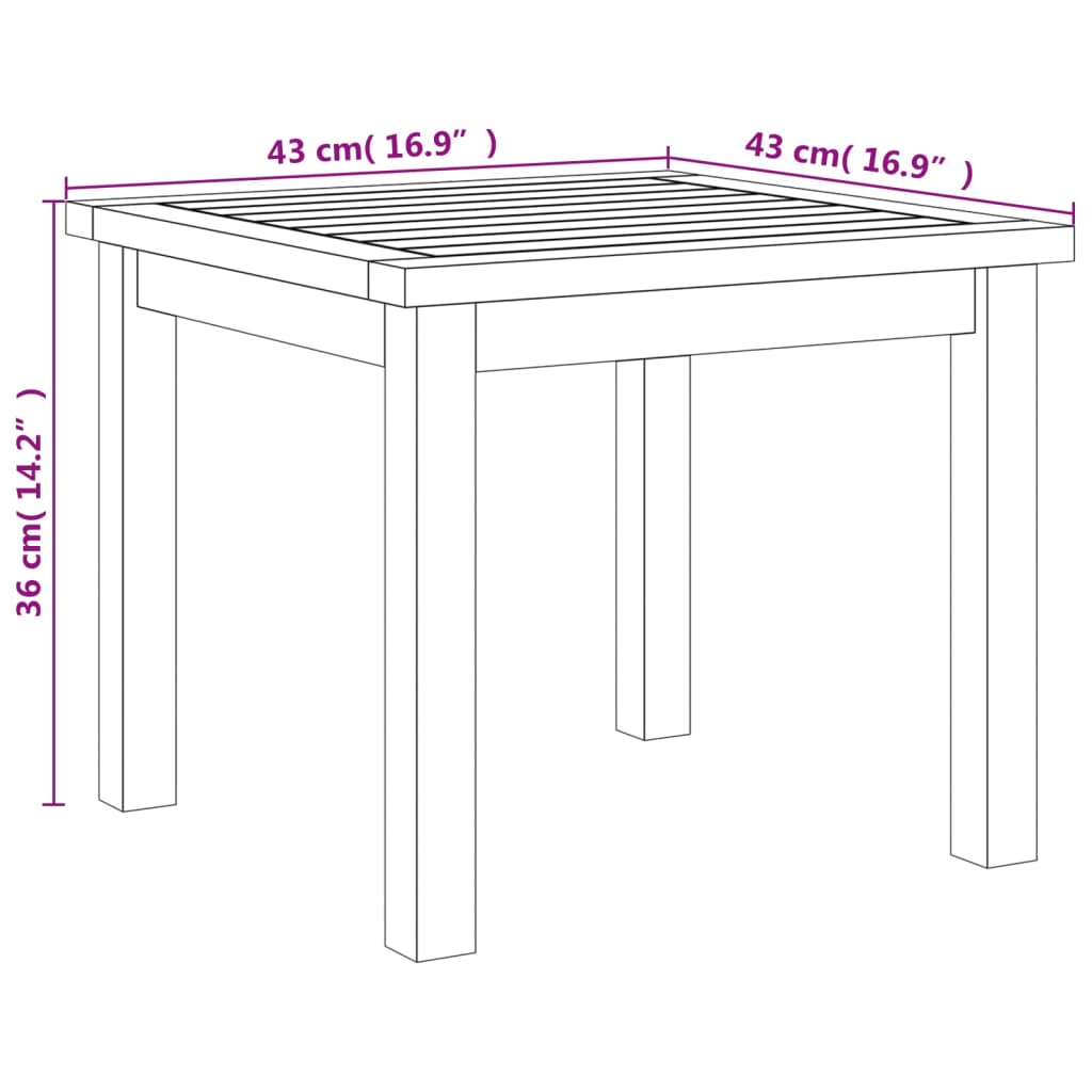 3 részes szürke polyrattan és akácfa bisztrószett