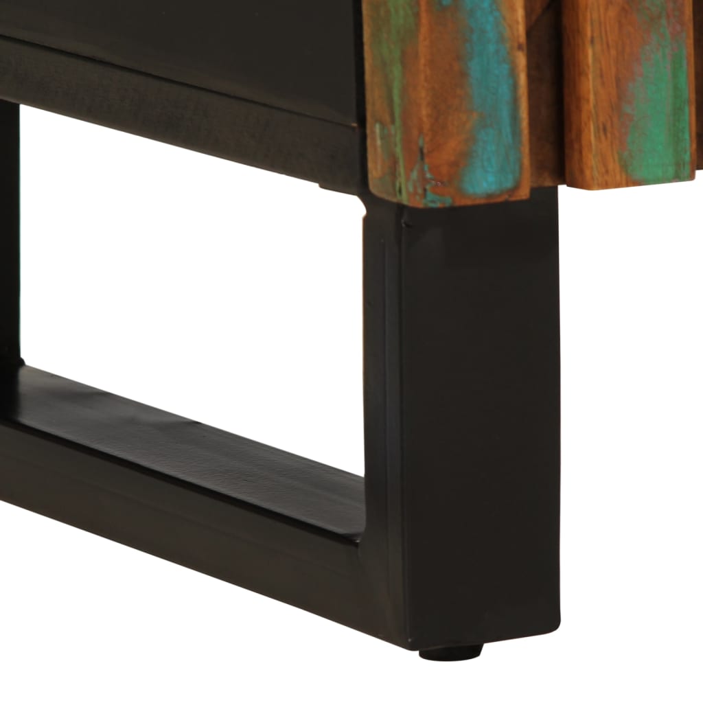 Tömör akácfa fürdőszobai mosdószekrény 62 x 34 x 58 cm