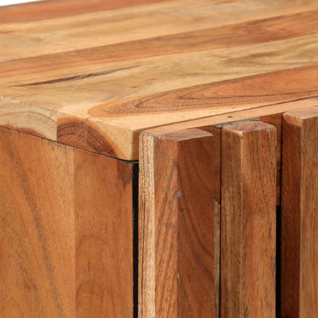 Tömör akácfa magasszekrény 40 x 34 x 110 cm