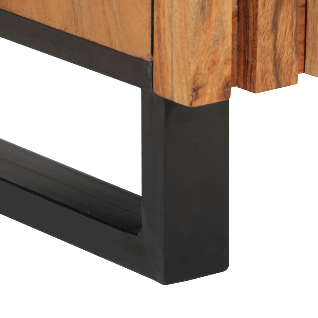 Tömör akácfa magasszekrény 40 x 34 x 110 cm