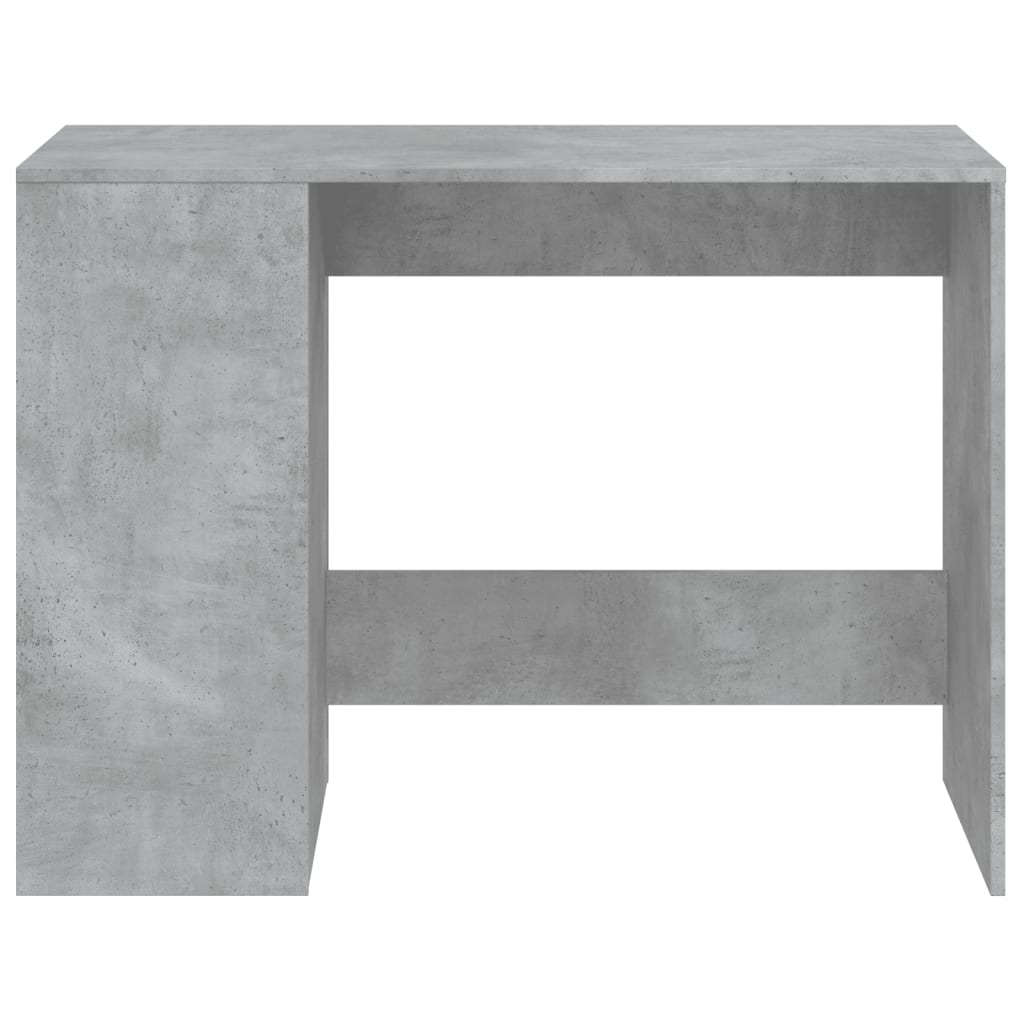 Betonszürke szerelt fa íróasztal 102x50x75 cm Betonszürke szerelt fa íróasztal 102x50x75 cm