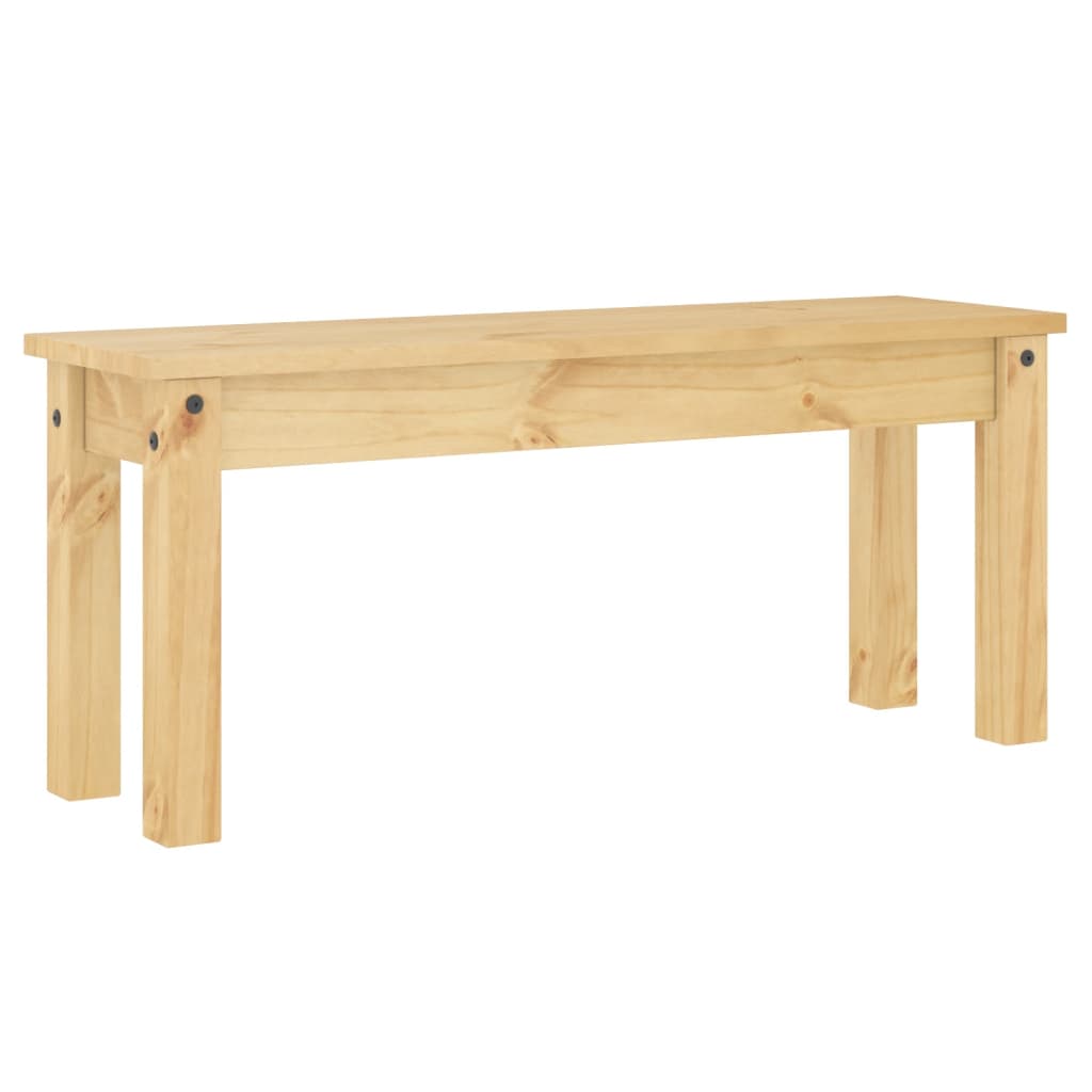 Panama tömör fenyőfa étkezőpad 105 x 30 x 45 cm Panama tömör fenyőfa étkezőpad 105 x 30 x 45 cm