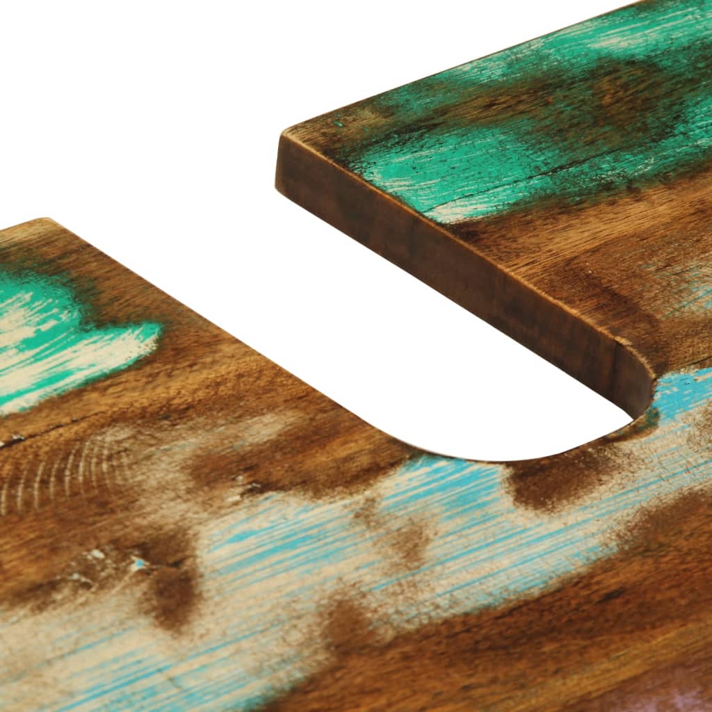 2 részes tömör akácfa fürdőszobai bútorszett