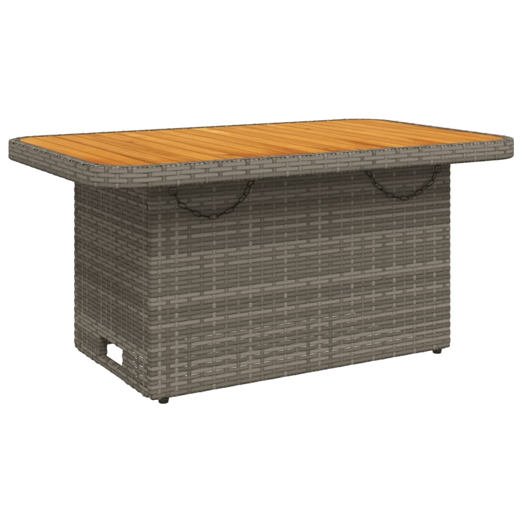 2 részes szürke polyrattan kerti kanapészett párnákkal 2 részes szürke polyrattan kerti kanapészett párnákkal