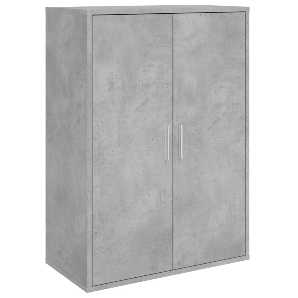 2 db betonszürke szerelt fa tálalószekrény 60 x 31 x 84 cm 2 db betonszürke szerelt fa tálalószekrény 60 x 31 x 84 cm
