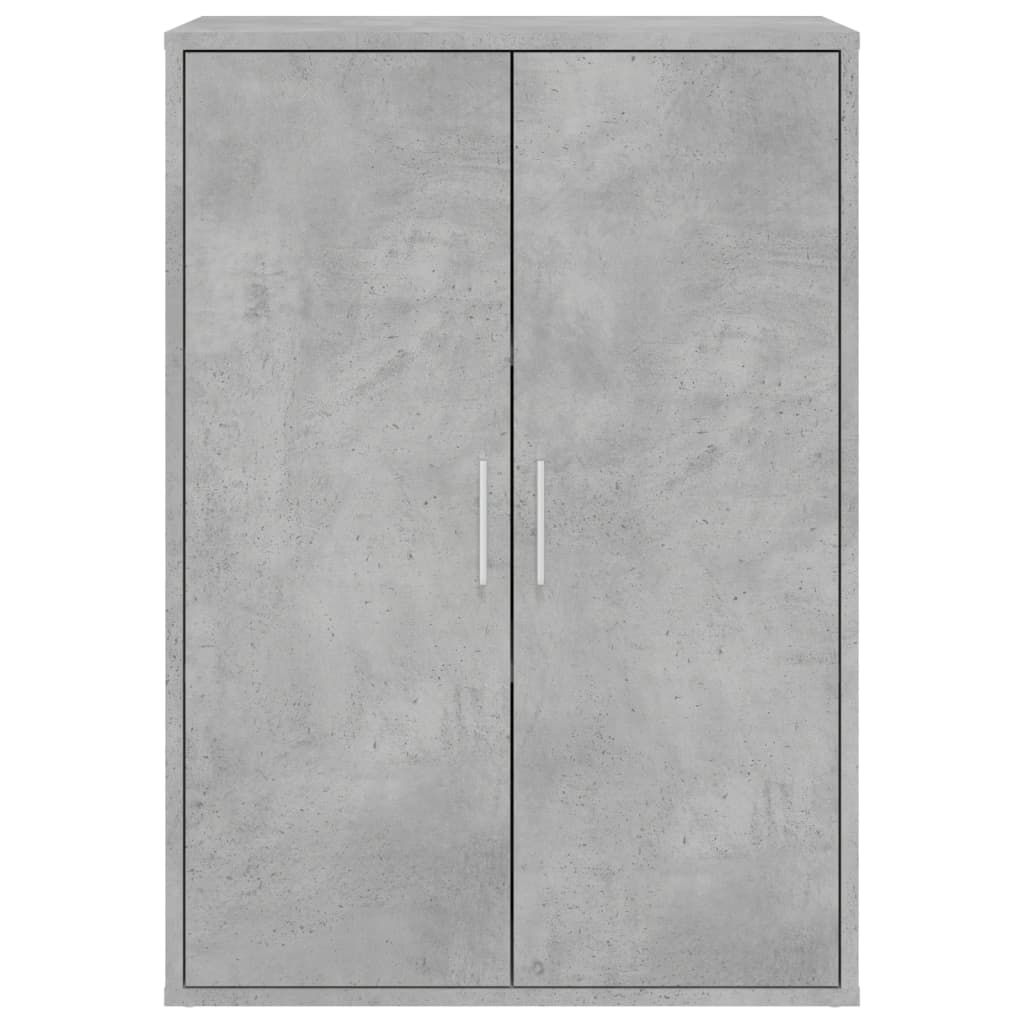 2 db betonszürke szerelt fa tálalószekrény 60 x 31 x 84 cm 2 db betonszürke szerelt fa tálalószekrény 60 x 31 x 84 cm