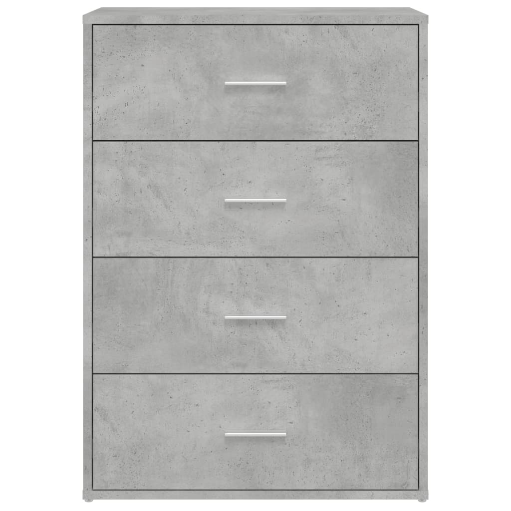 2 db betonszürke szerelt fa tálalószekrény 60 x 31 x 84 cm 2 db betonszürke szerelt fa tálalószekrény 60 x 31 x 84 cm