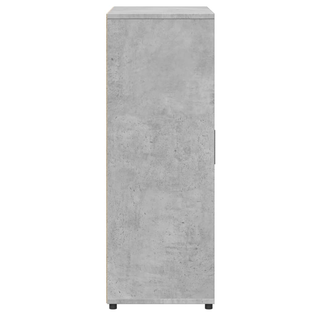 2 db betonszürke szerelt fa tálalószekrény 60 x 31 x 84 cm