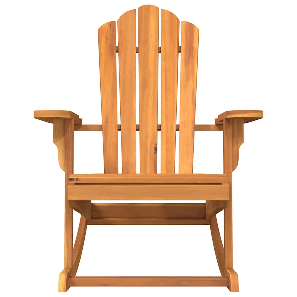 Tömör tíkfa kerti adirondack hintaszék