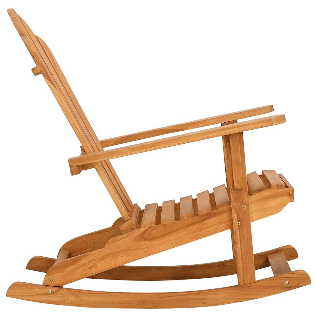 Tömör tíkfa kerti adirondack hintaszék