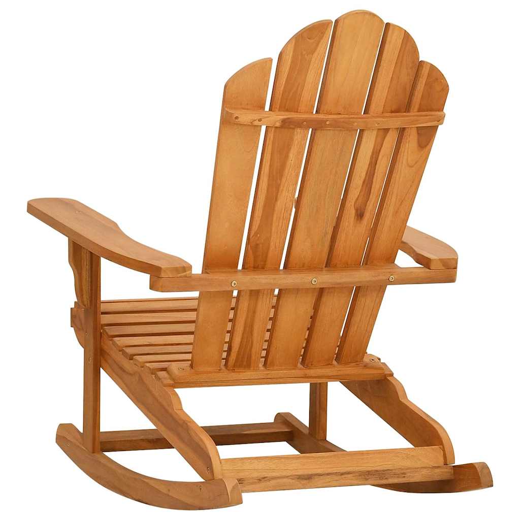 Tömör tíkfa kerti adirondack hintaszék