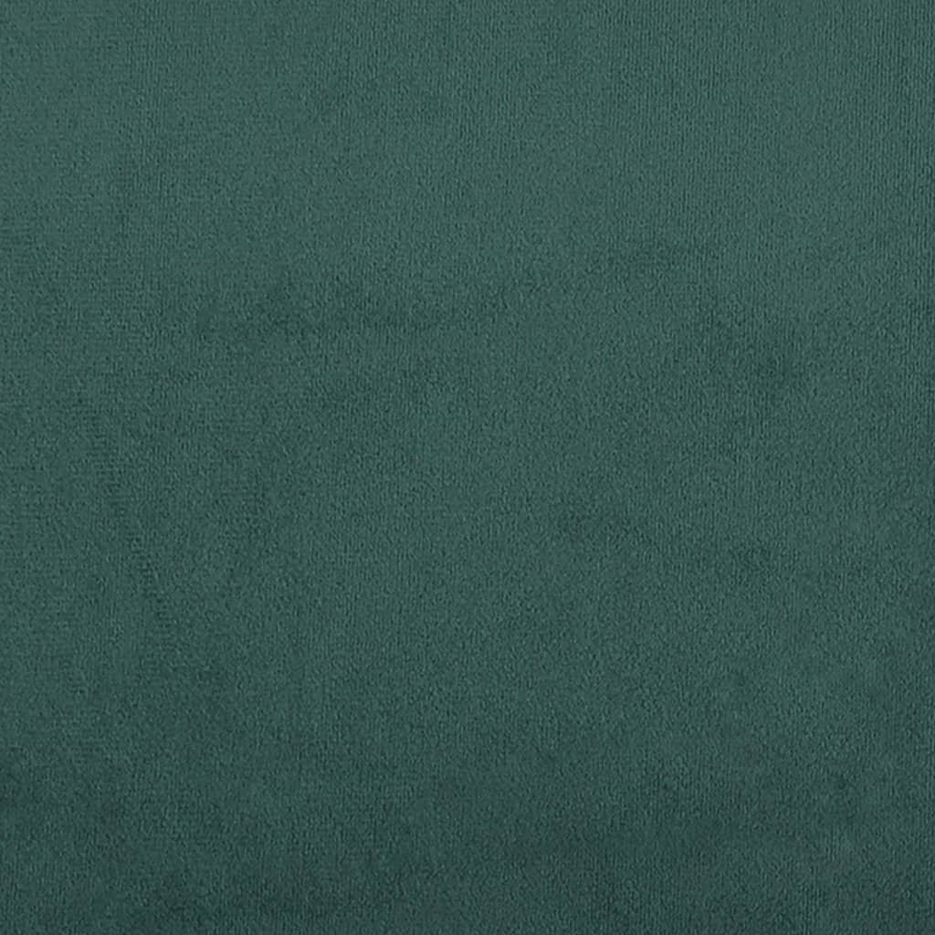 4 részes sötétzöld bársony ülőgarnitúra párnákkal 4 részes sötétzöld bársony ülőgarnitúra párnákkal