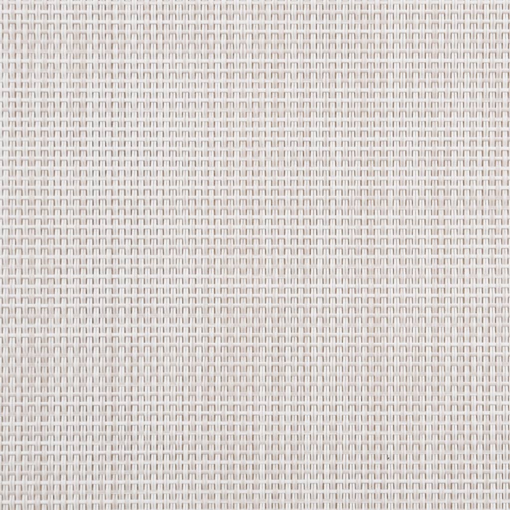 2 db szürke tömör akácfa és textilén napozóágy asztallal