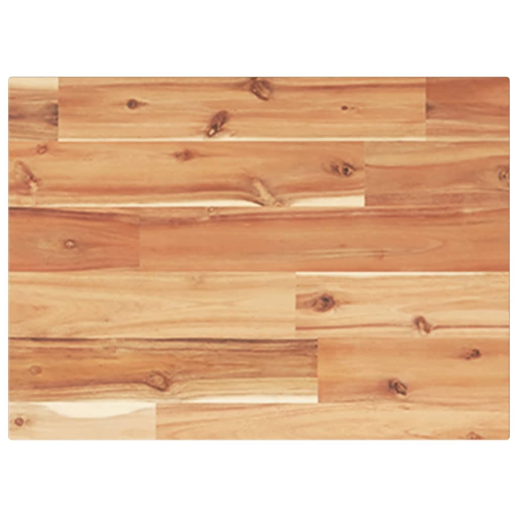 2 db olajbevonatú tömör akácfa függőpolc 60 x 30 x 2 cm