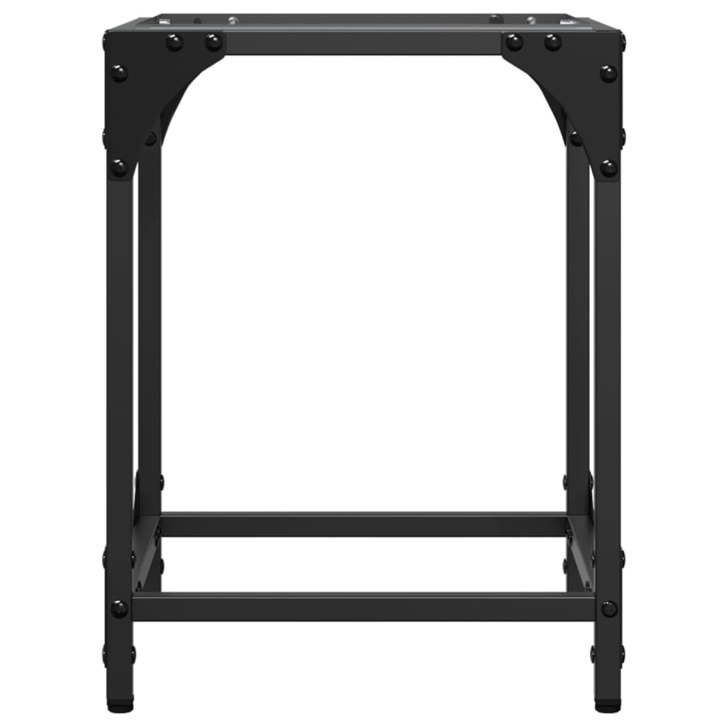 2 db acél dohányzóasztal átlátszó üveglappal 30 x 30 x 40 cm