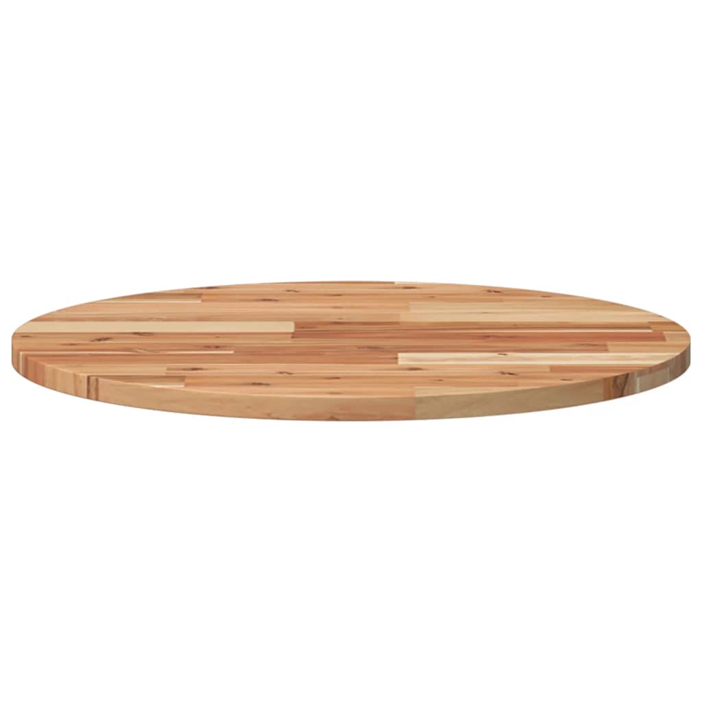 Kerek tömör akácfa asztallap ø60 x 2 cm