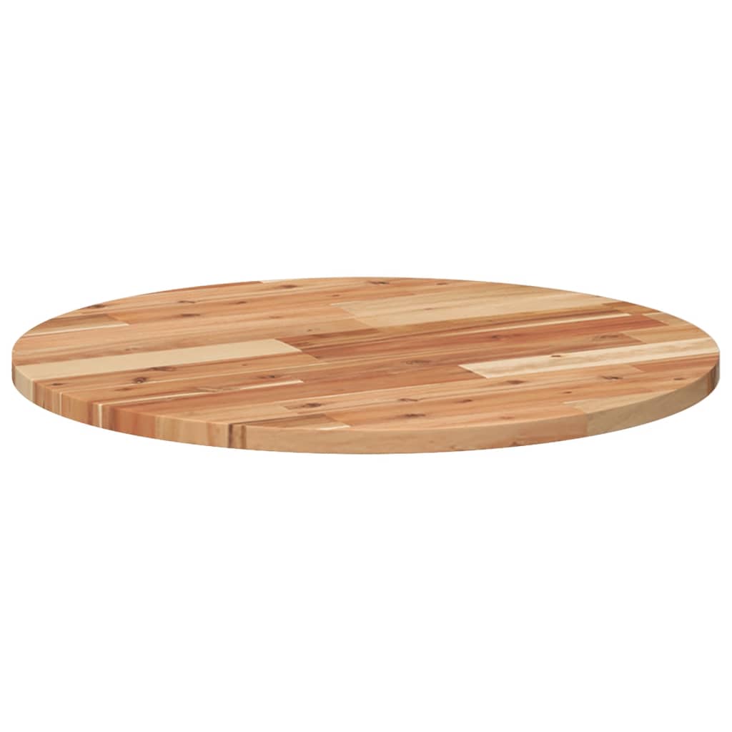 Kerek tömör akácfa asztallap ø60 x 2 cm