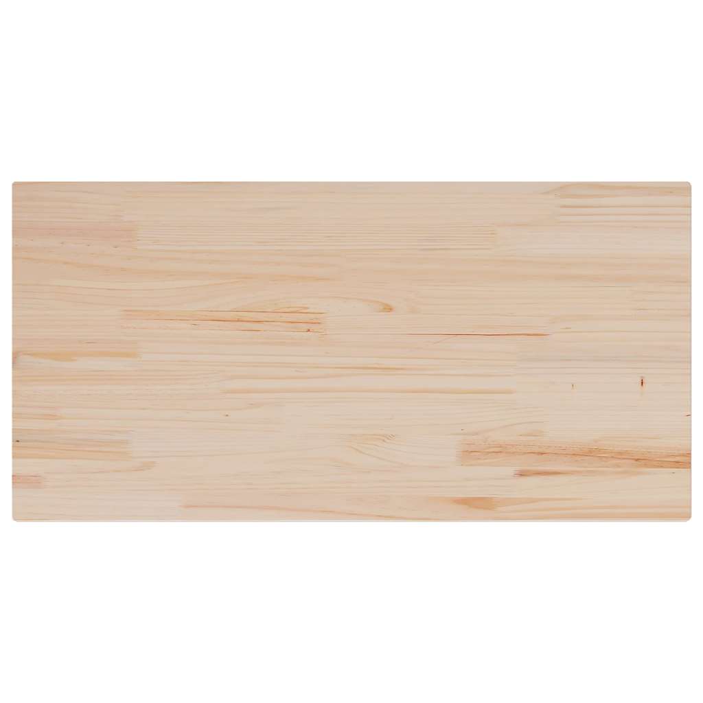 4 db tömör fenyőfa téglalap alakú asztallap 100 x 50 x 1,7 cm