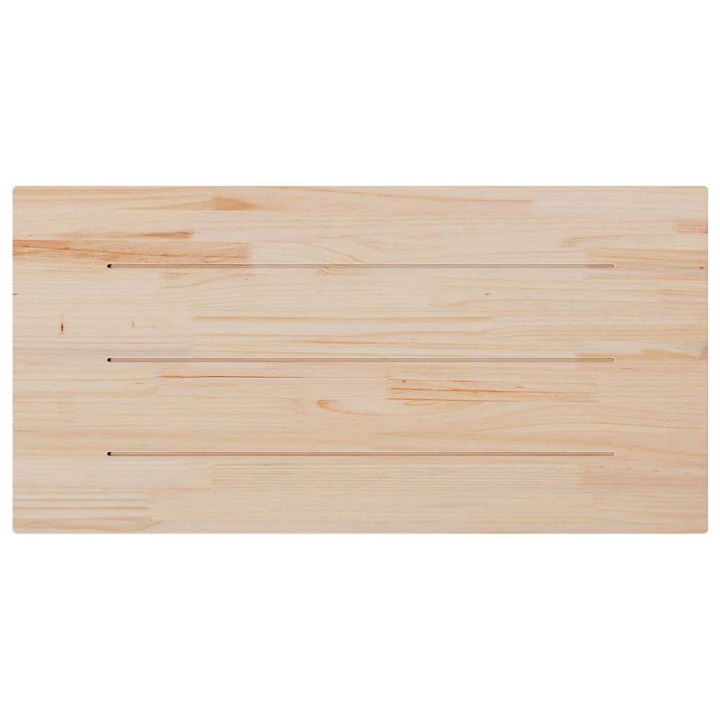 4 db tömör fenyőfa téglalap alakú asztallap 100 x 50 x 1,7 cm