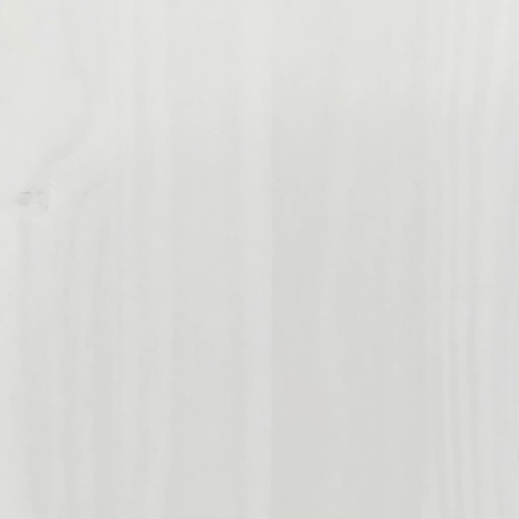 Fehér corona tömör fenyőfa ruhásszekrény 151,5 x 52 x 186 cm