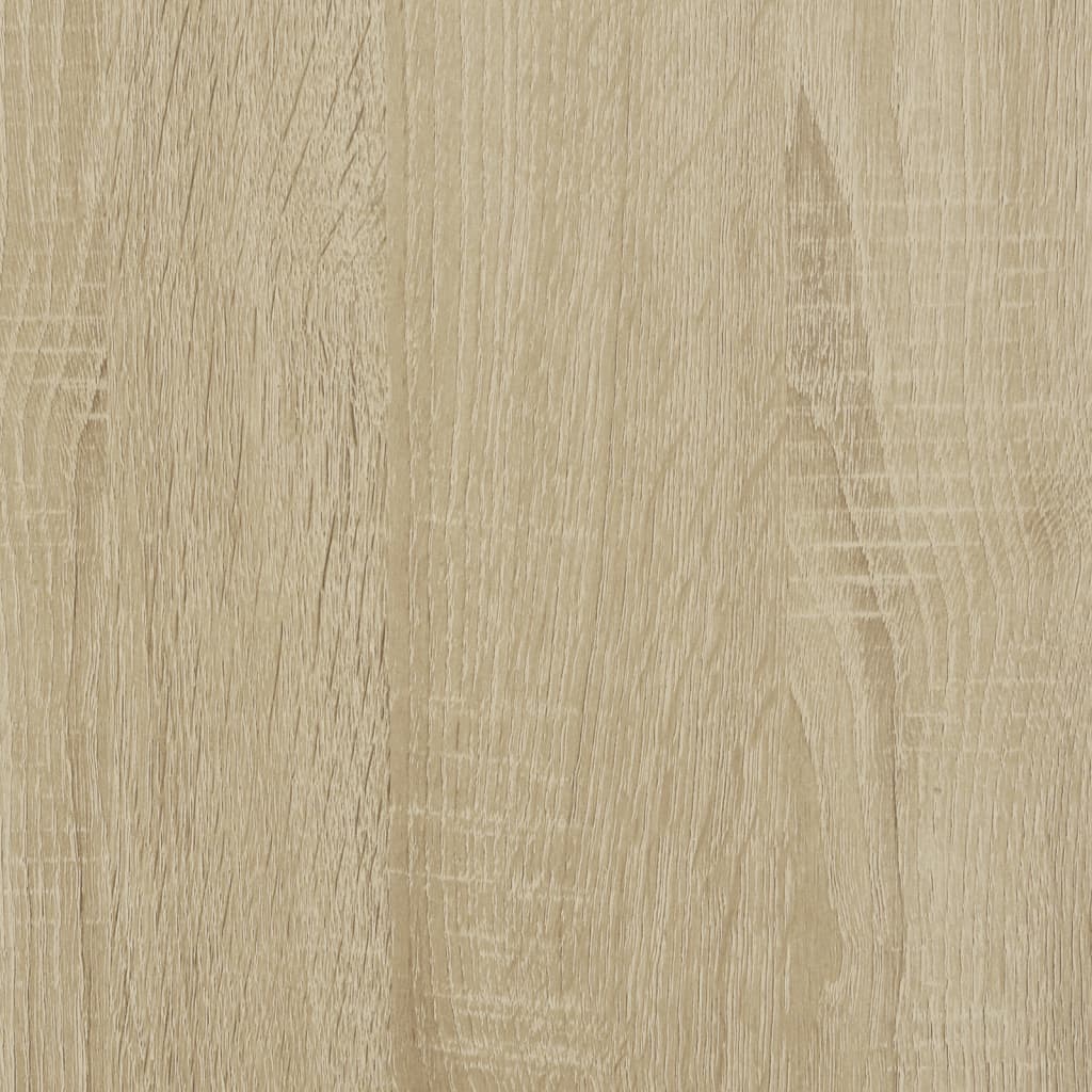 Sonoma tölgy színű szerelt fa komód 91 x 35,5 x 74,5 cm Sonoma tölgy színű szerelt fa komód 91 x 35,5 x 74,5 cm