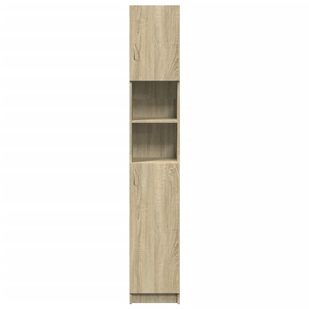 Sonoma tölgy színű forgácslap fürdőszobaszekrény 32x25,5x190 cm Sonoma tölgy színű forgácslap fürdőszobaszekrény 32x25,5x190 cm
