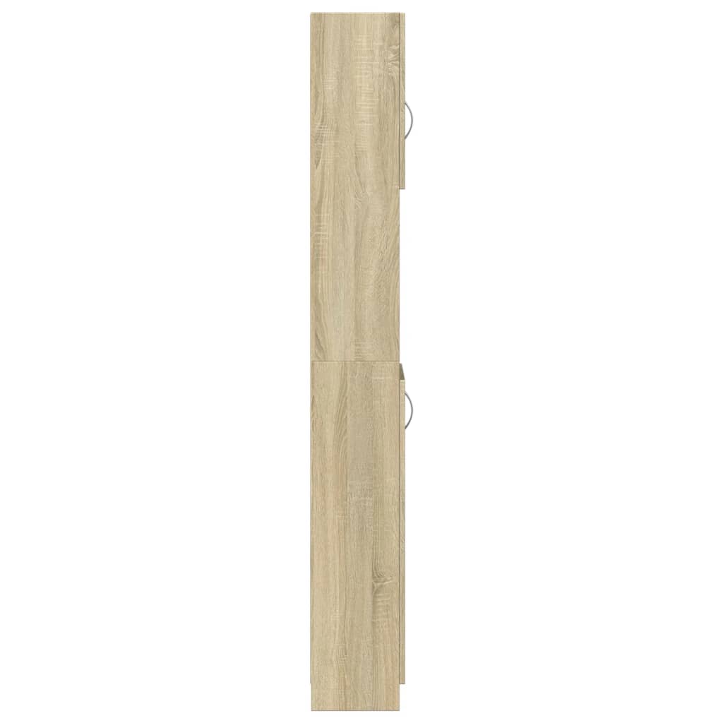 Sonoma tölgy színű forgácslap fürdőszobaszekrény 32x25,5x190 cm Sonoma tölgy színű forgácslap fürdőszobaszekrény 32x25,5x190 cm