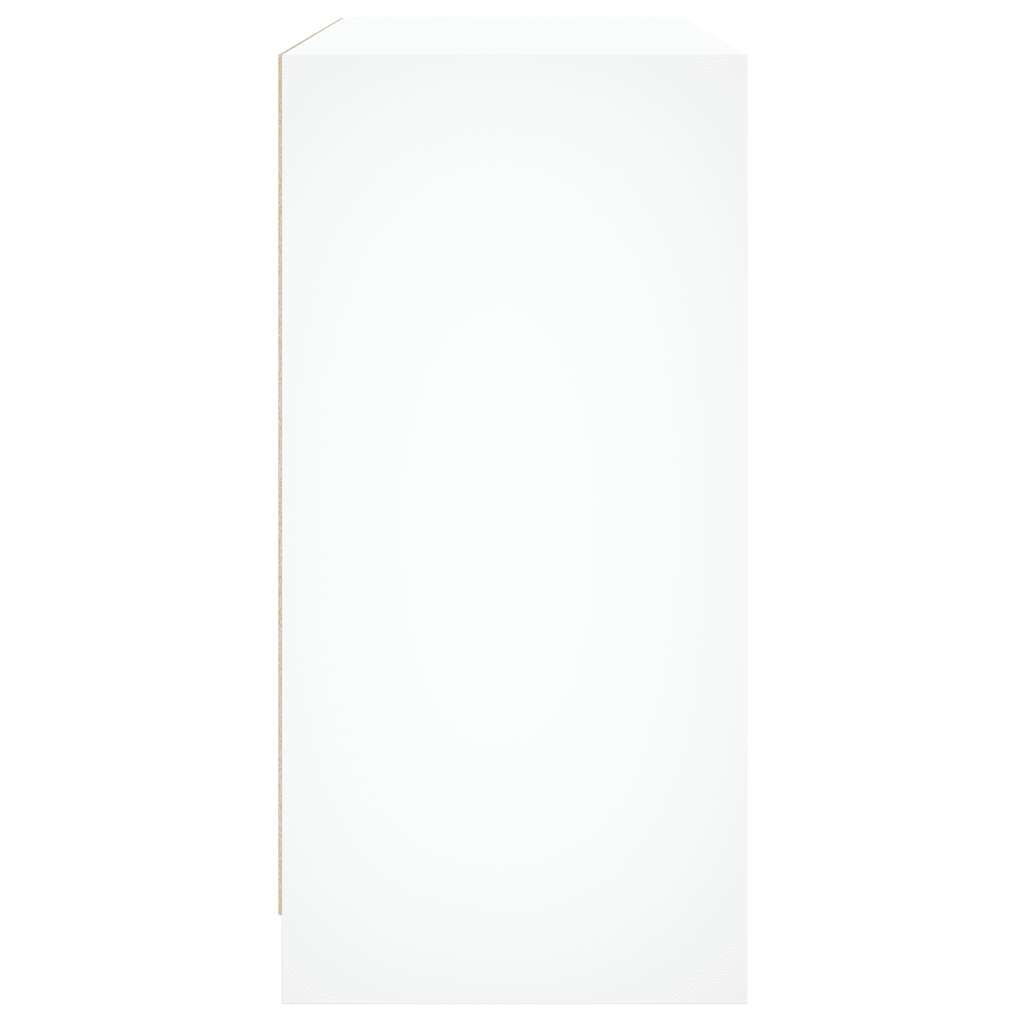Fehér szerelt fa tálalószekrény 102 x 37 x 75,5 cm