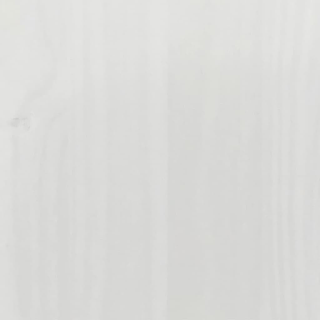 Corona fehér tömör fenyőfa összecsukható étkezőasztal