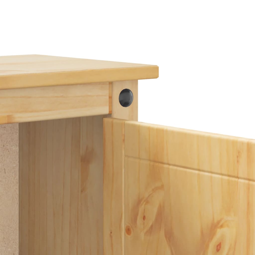 Corona tömör fenyőfa fürdőszobai mosógépszekrény