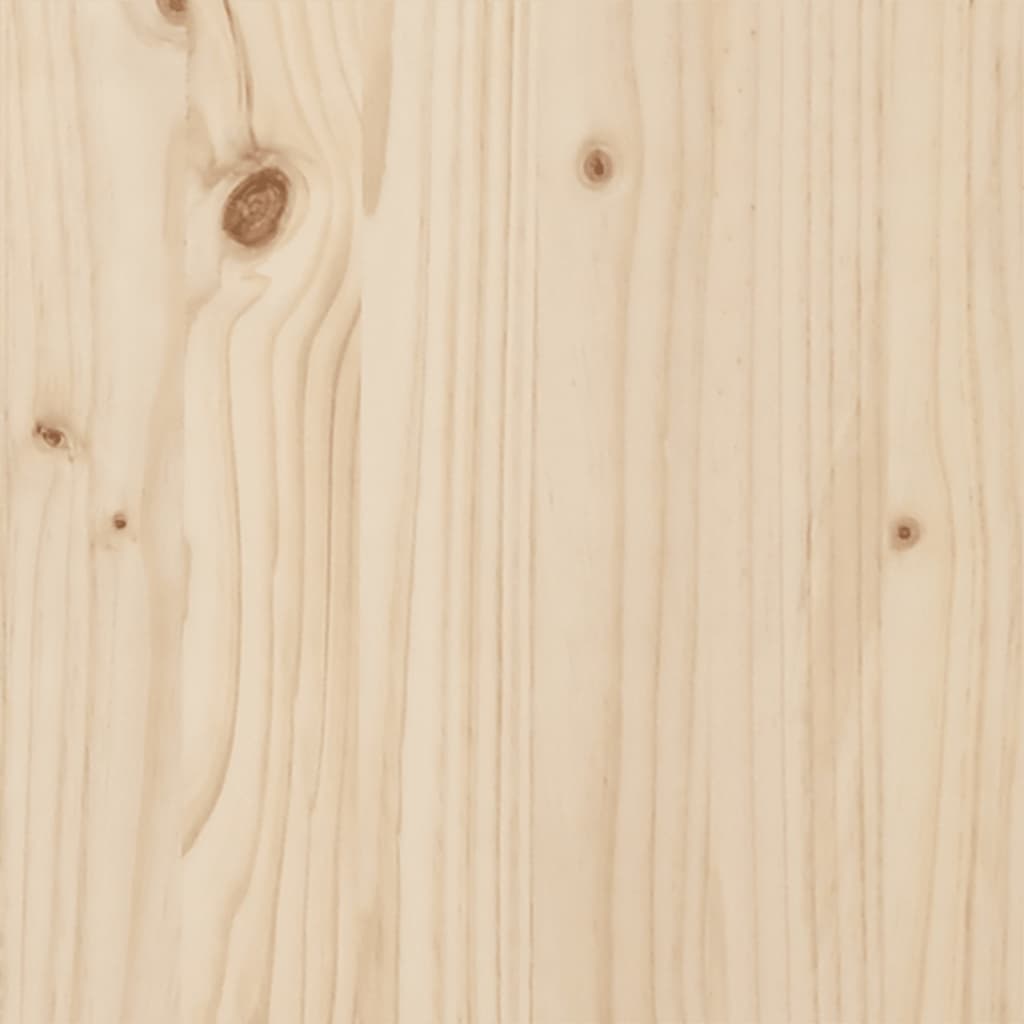 Tömör fenyőfa kihúzható kanapéágy fiókkal 90 x 200 cm