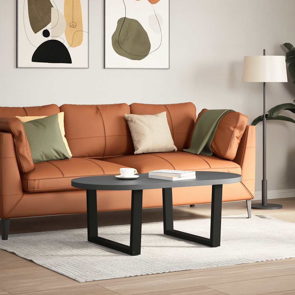 Étkezőasztal lábak v-alakú 2 db fekete 70x(42-43,3)cm acél