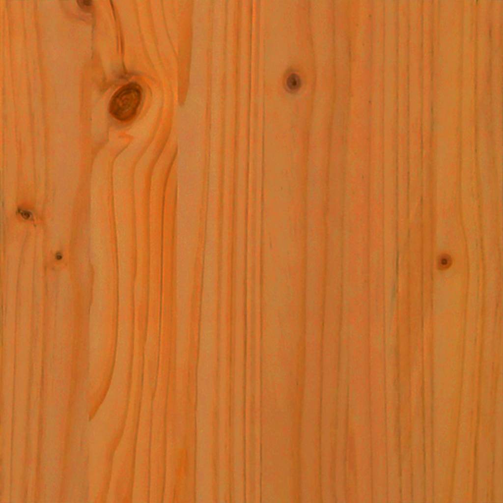 Kerti pad barna 119 x 37 x 47 cm tömör fenyőfa