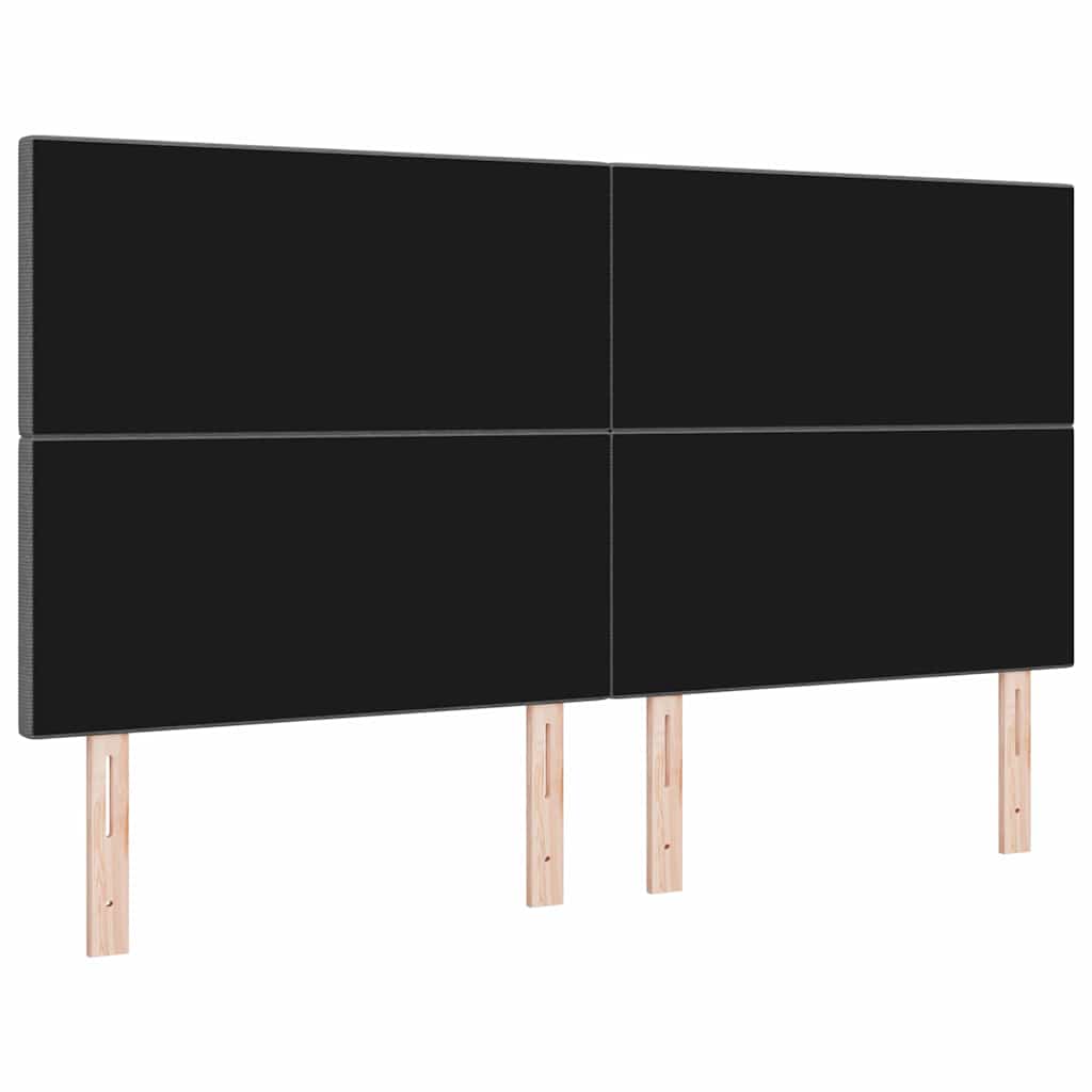 Led ágytámla led -es lámpákkal világosszürke 180 cm poliészter