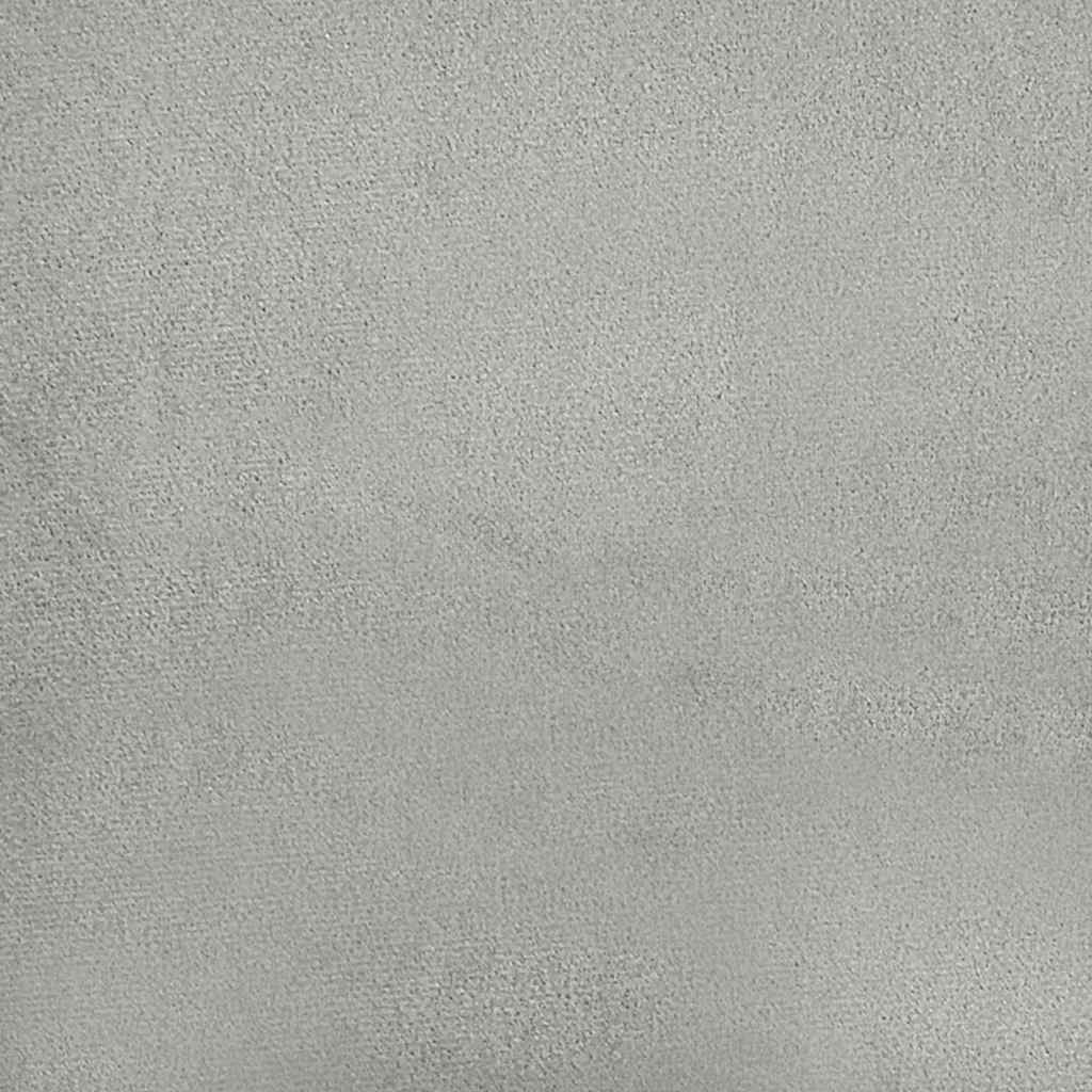 Karosszék világosszürke 76 x 94 x 102 cm mikroszálas