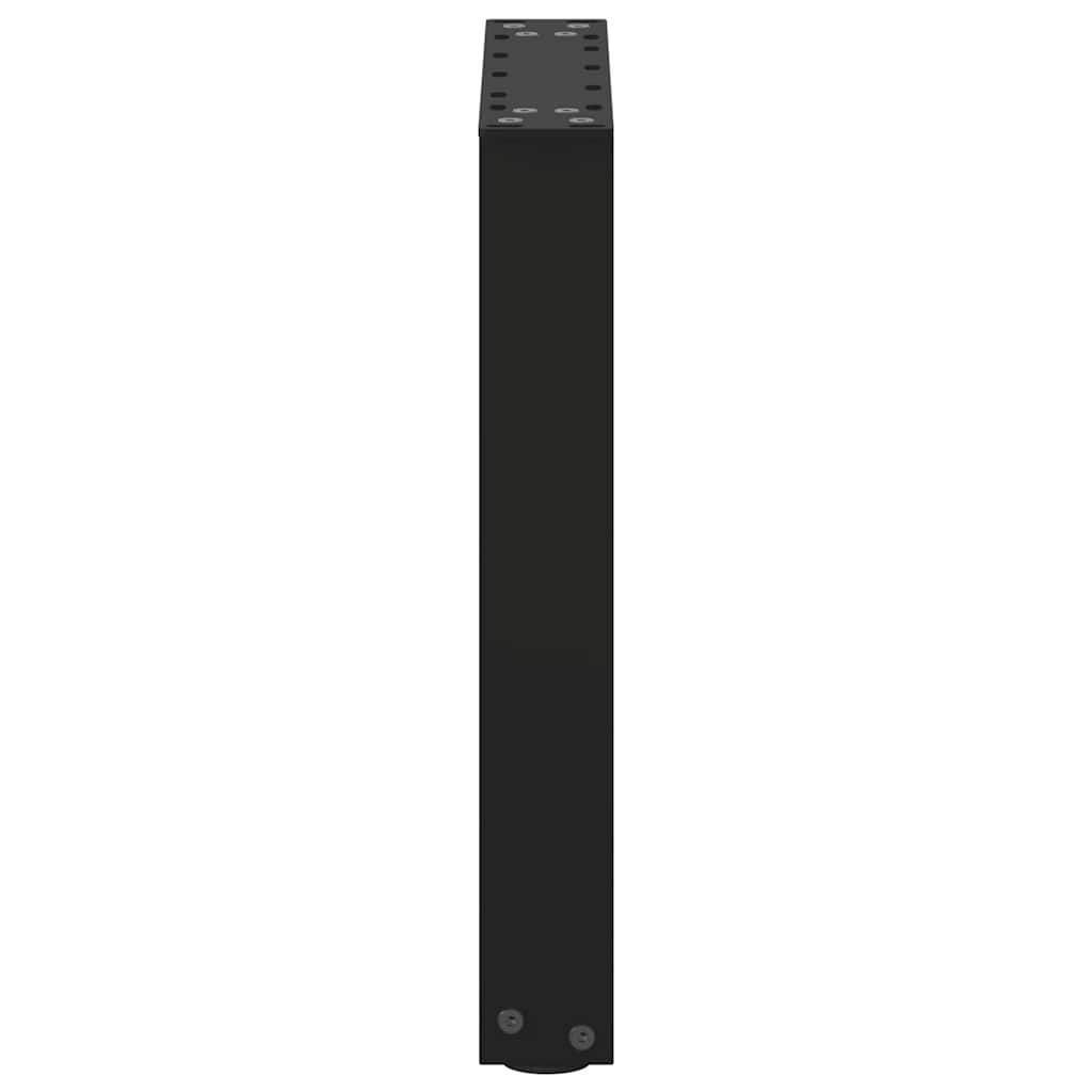 2 db acél fekete dohányzóasztal lábak u-alakú 38x(42-43) cm 2 db acél fekete dohányzóasztal lábak u-alakú 38x(42-43) cm