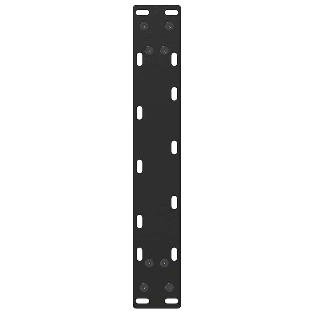 2 db acél fekete dohányzóasztal lábak u-alakú 38x(42-43) cm 2 db acél fekete dohányzóasztal lábak u-alakú 38x(42-43) cm