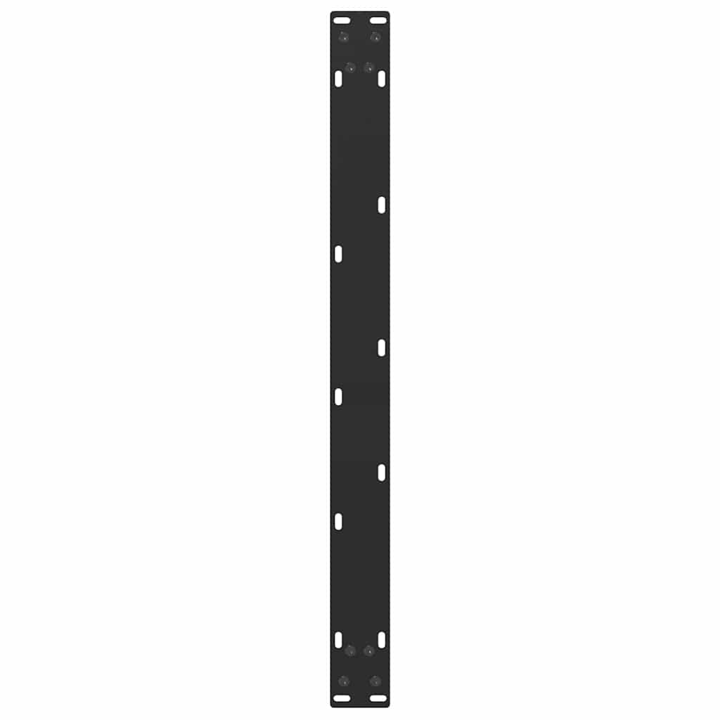 2 db acél fekete dohányzóasztal lábak u-alakú 70x(42-43) cm 2 db acél fekete dohányzóasztal lábak u-alakú 70x(42-43) cm