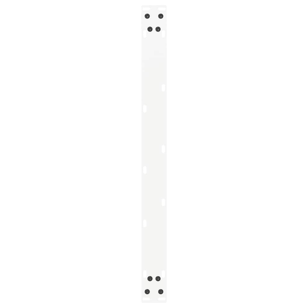 2 db fehér acél dohányzóasztal lábak u-alakú 70x(42-43) cm 2 db fehér acél dohányzóasztal lábak u-alakú 70x(42-43) cm