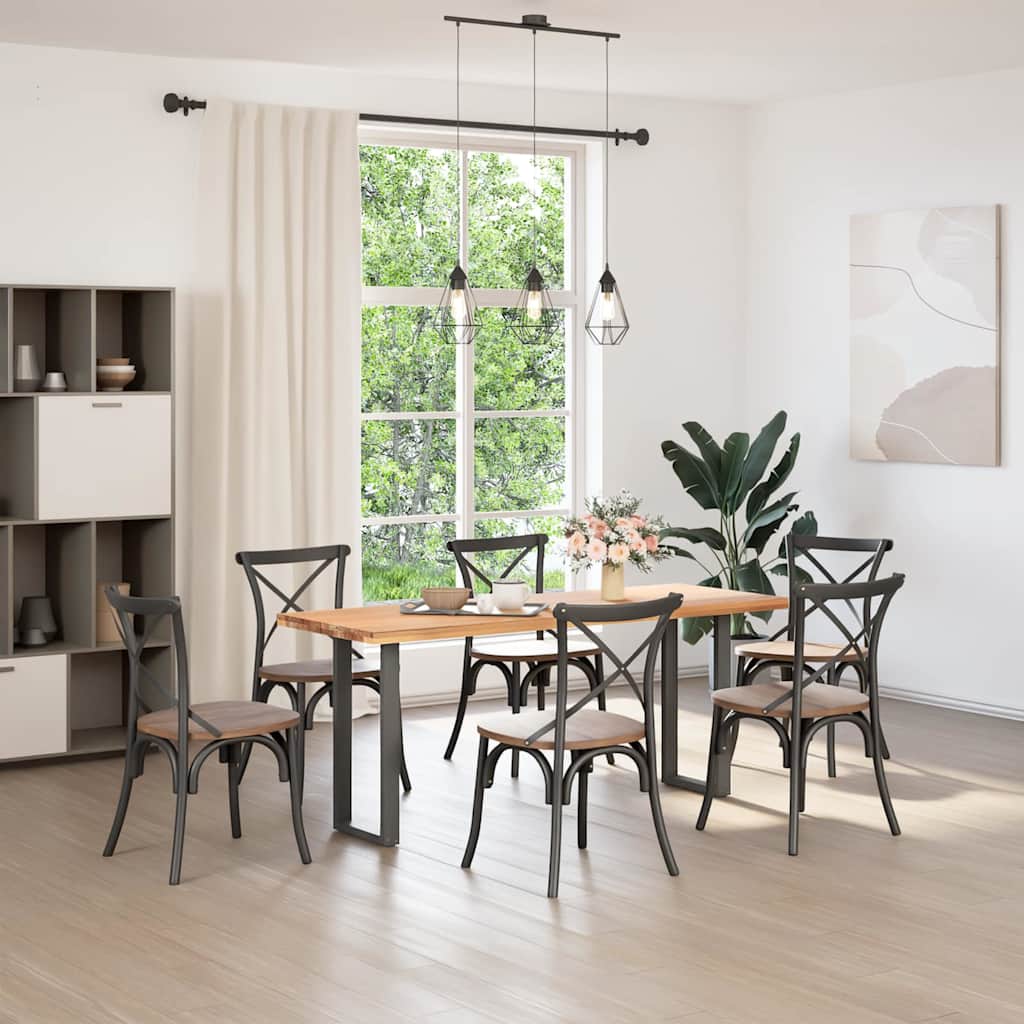 2 db antracit acél dohányzóasztal lábak u-alakú 38x(72-73) cm