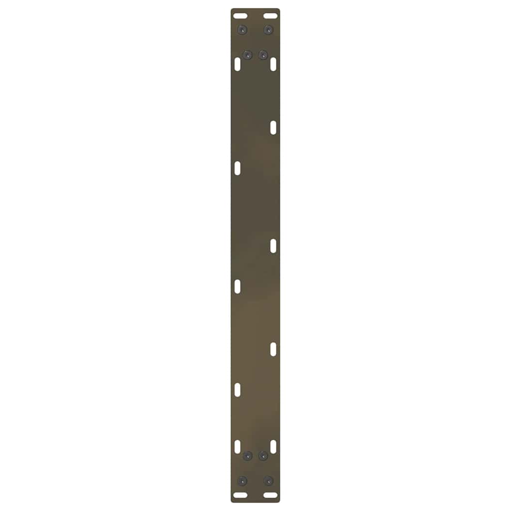2 db acél dohányzóasztal lábak natúr acél 70x(30-31) cm
