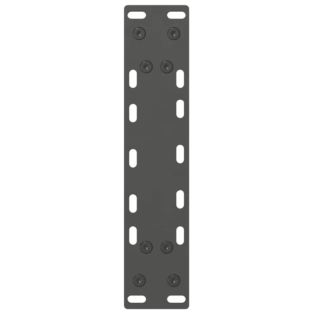 2 db antracit acél dohányzóasztal lábak 28x(42-43) cm
