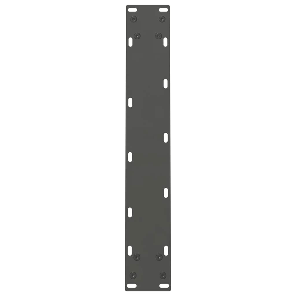 2 db antracit acél dohányzóasztal lábak 50x(72-73) cm