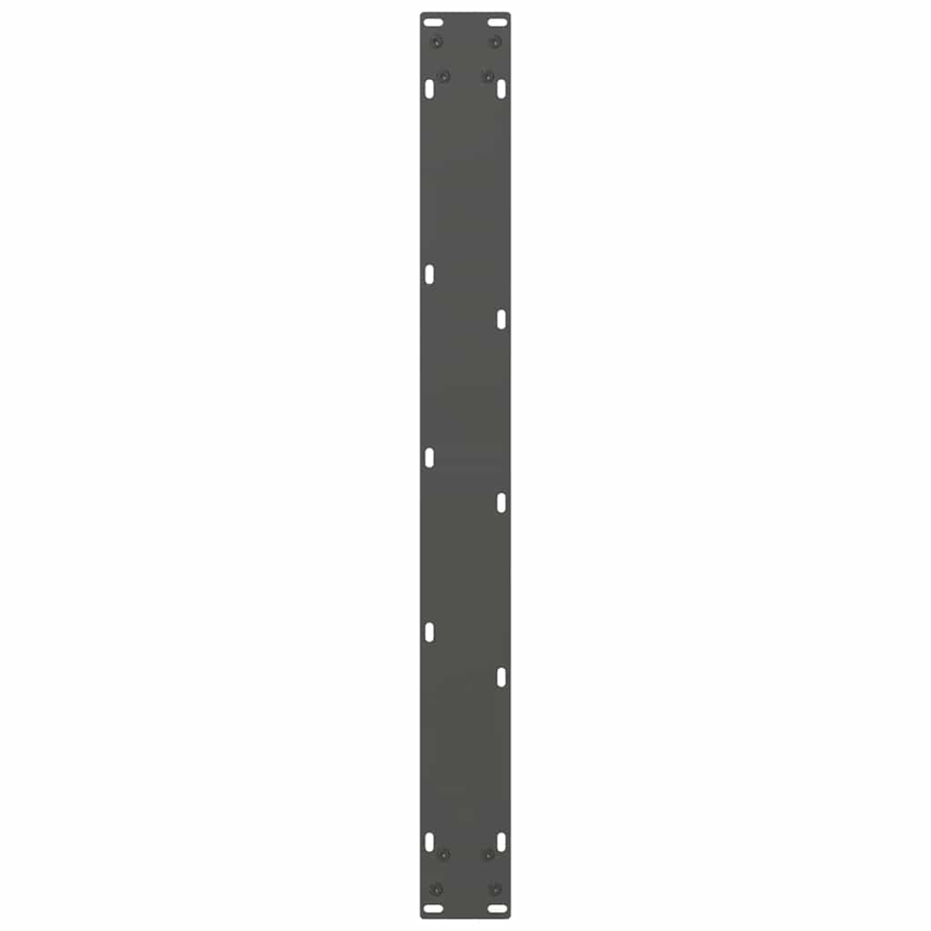 2 db antracit acél dohányzóasztal lábak 70x(72-73) cm