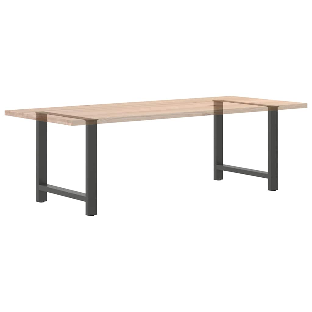 2 db antracit acél dohányzóasztal lábak 70x(72-73) cm