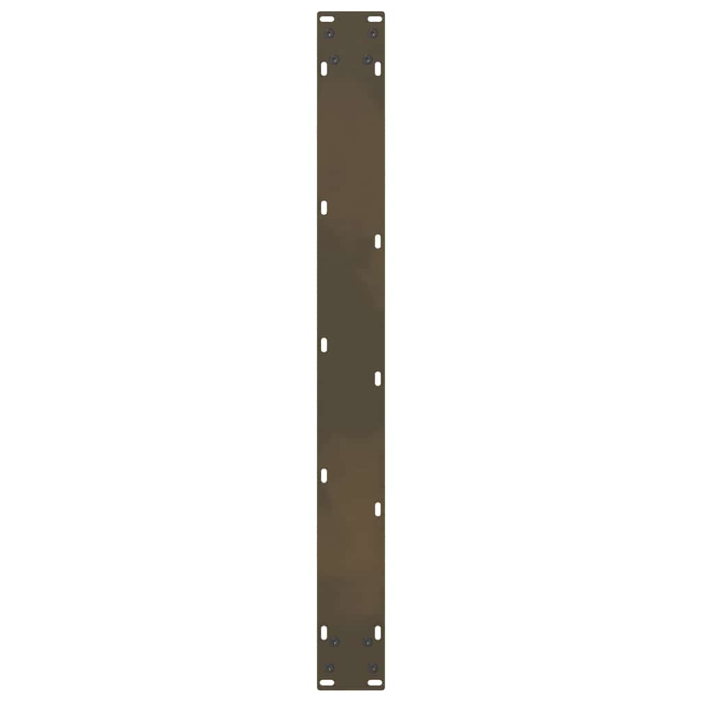 2 db acél dohányzóasztal lábak natúr acél 80x(72-73) cm